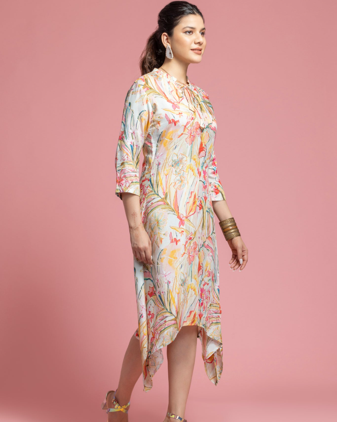 Grace Pink A Line Dress