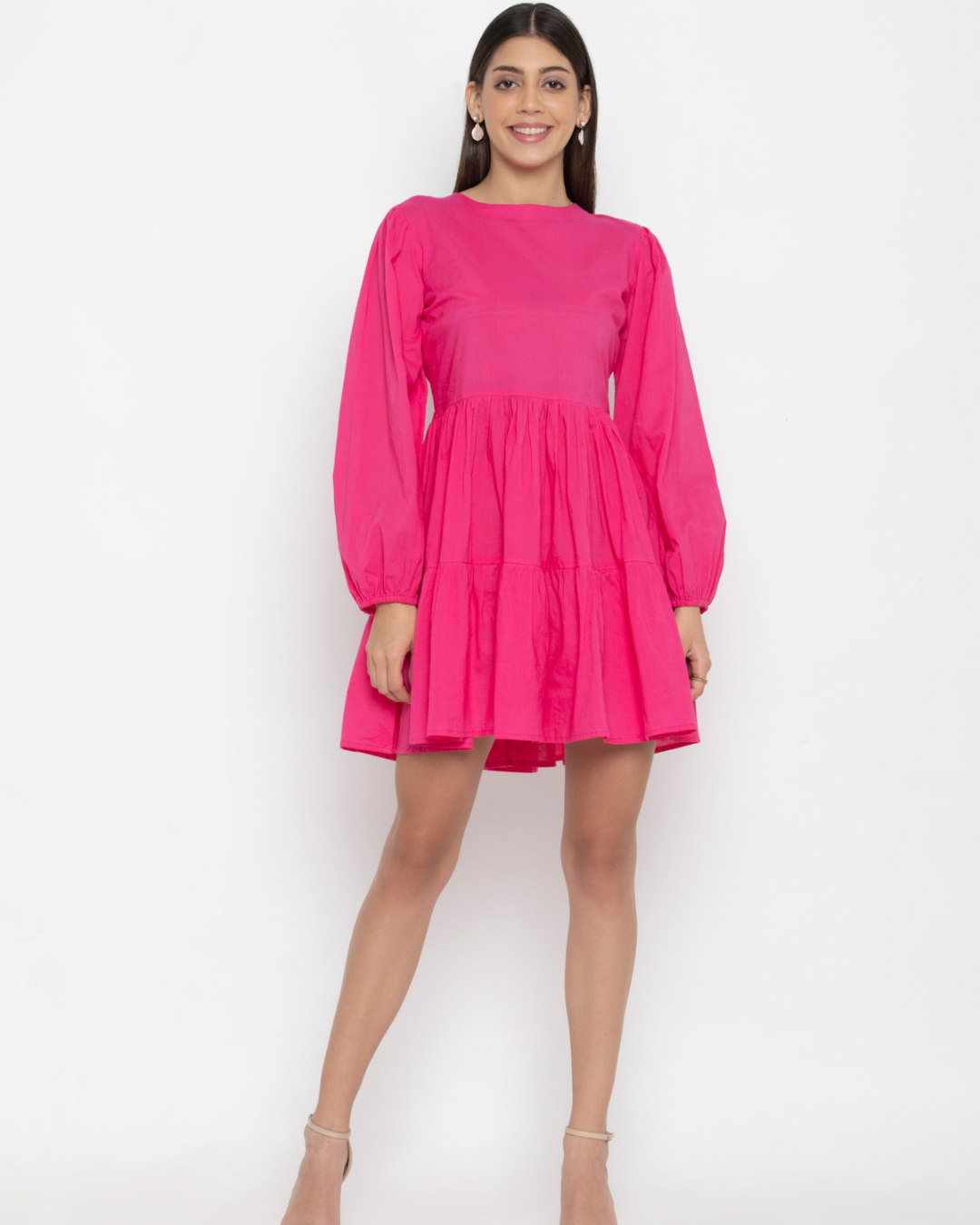 Hot Pink Party Dress