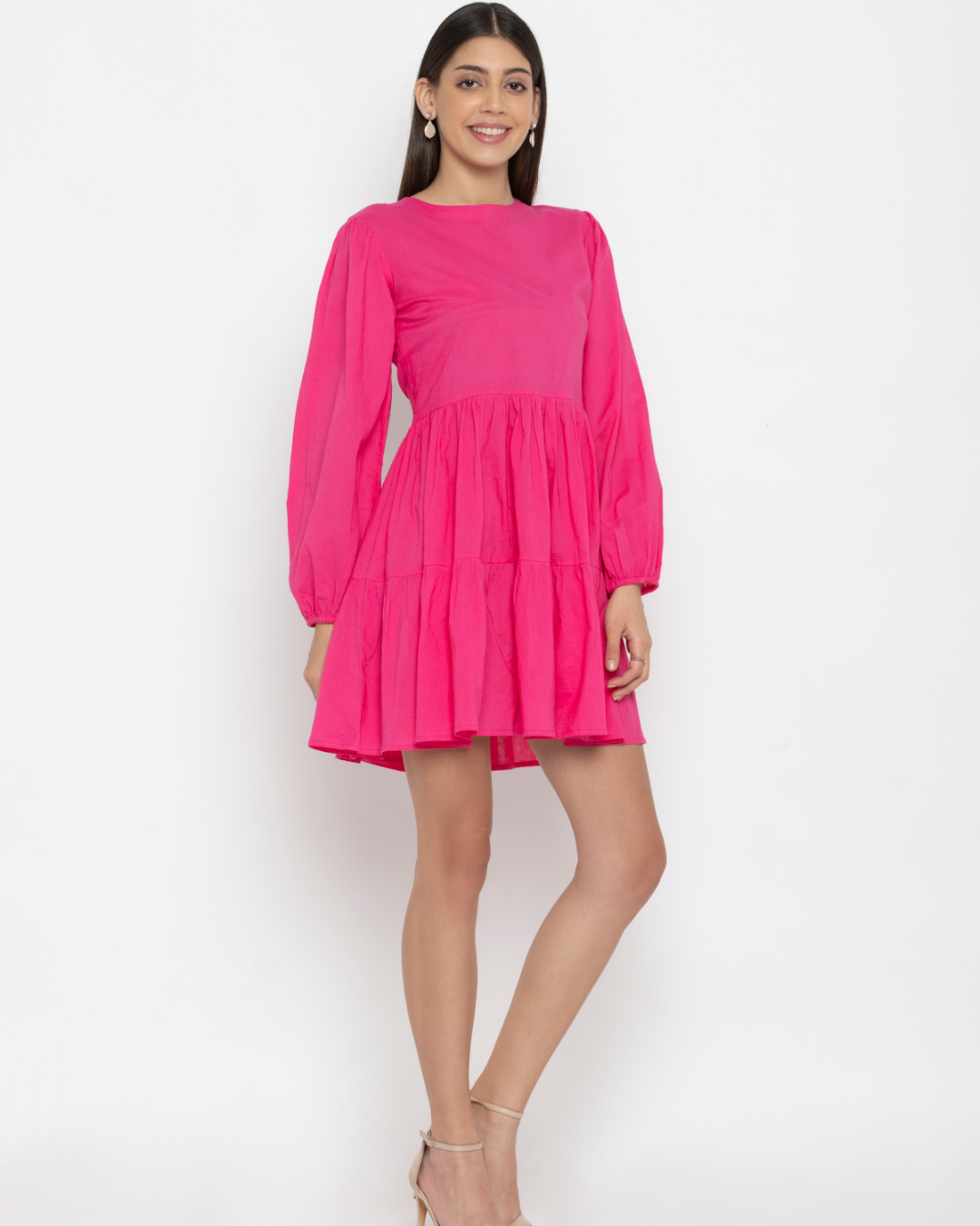 Hot Pink Party Dress